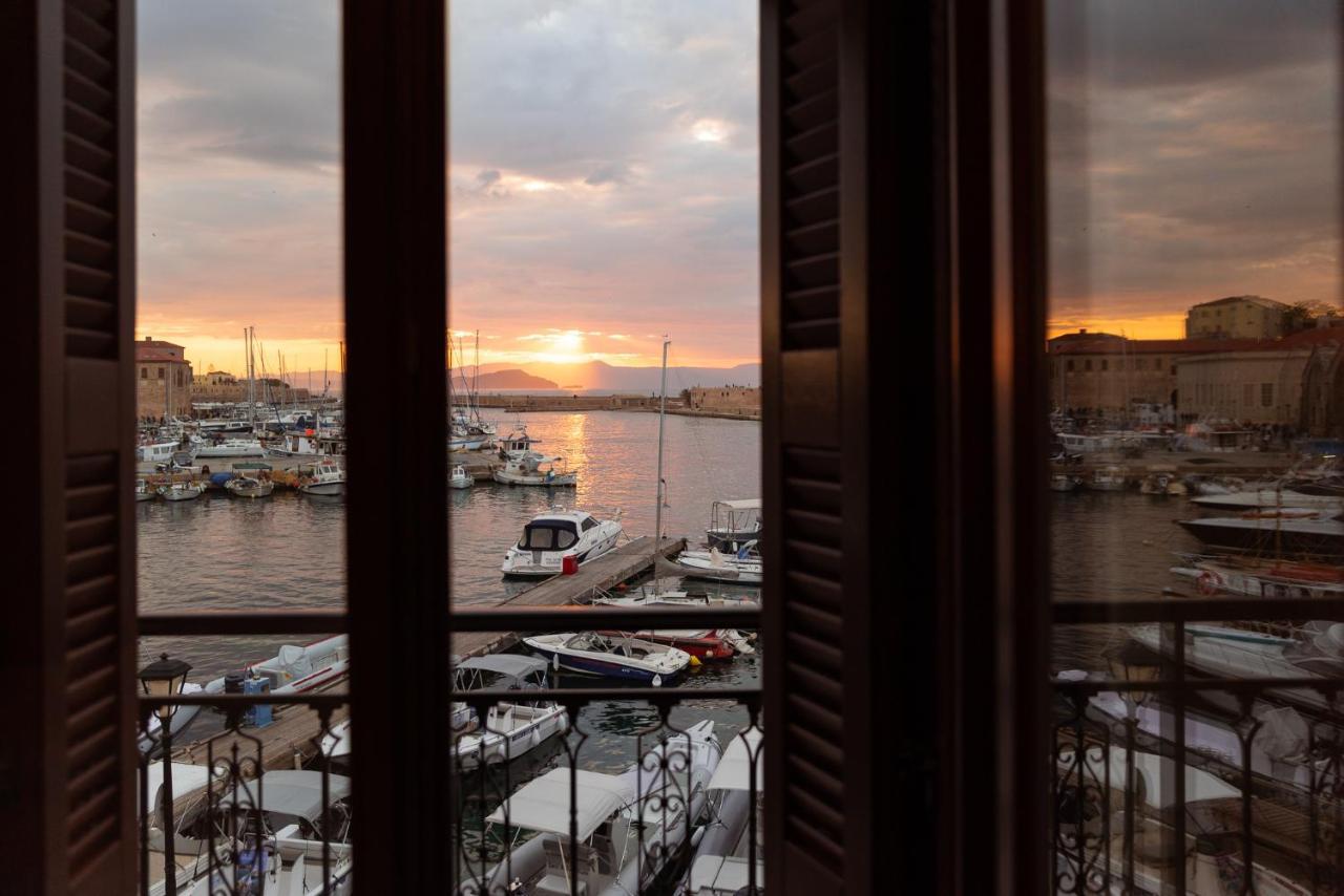 Destino Home Overlooking The Venetian Port Of Chania 하니아 외부 사진